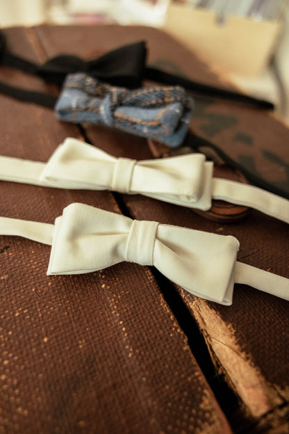 Ivory Bow Tie