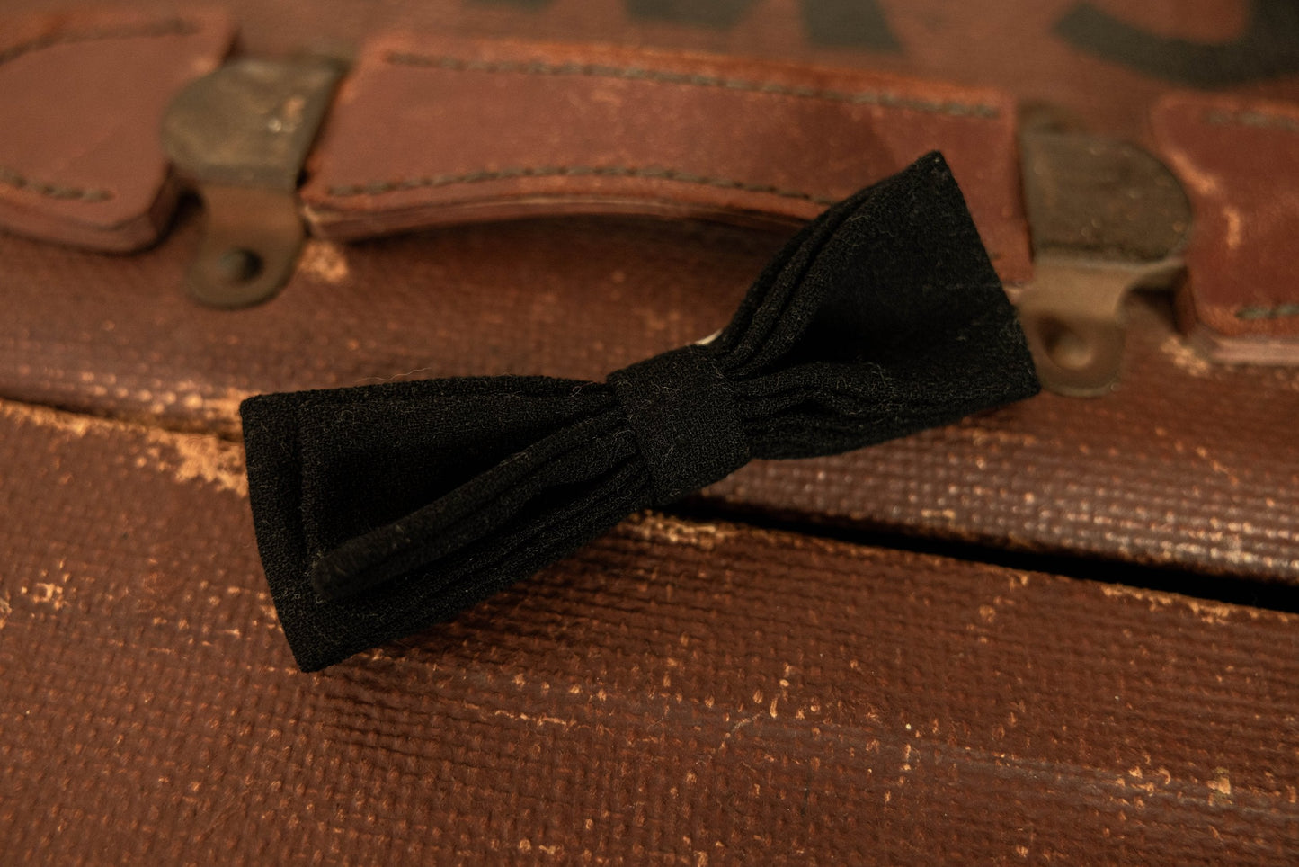 Black Doggie Bow Tie