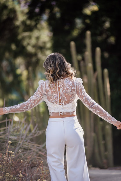 Hepburn Beaded Top